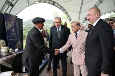 President Ilham Aliyev, President Recep Tayyip Erdoğan, PM Shehbaz Sharif visit promenade in Lachin city (PHOTO/VIDEO)