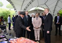 President Ilham Aliyev, President Recep Tayyip Erdoğan, PM Shehbaz Sharif visit promenade in Lachin city (PHOTO/VIDEO)