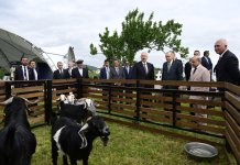 President Ilham Aliyev, President Recep Tayyip Erdoğan, PM Shehbaz Sharif visit promenade in Lachin city (PHOTO/VIDEO)