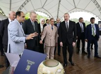President Ilham Aliyev, President Recep Tayyip Erdoğan, PM Shehbaz Sharif visit promenade in Lachin city (PHOTO/VIDEO)
