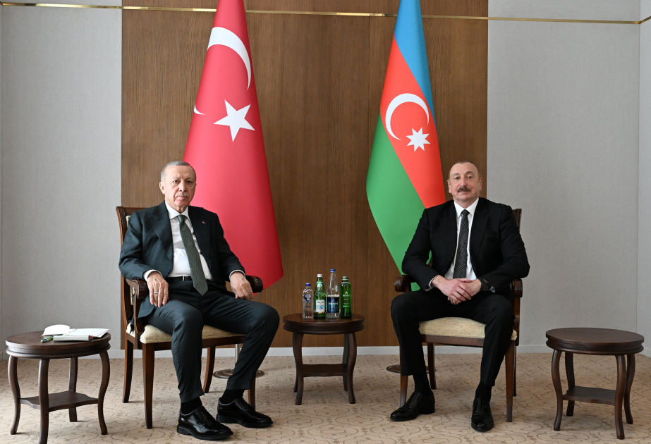 President Ilham Aliyev, President Recep Tayyip Erdoğan hold one-on-one meeting in Lachin (VIDEO)