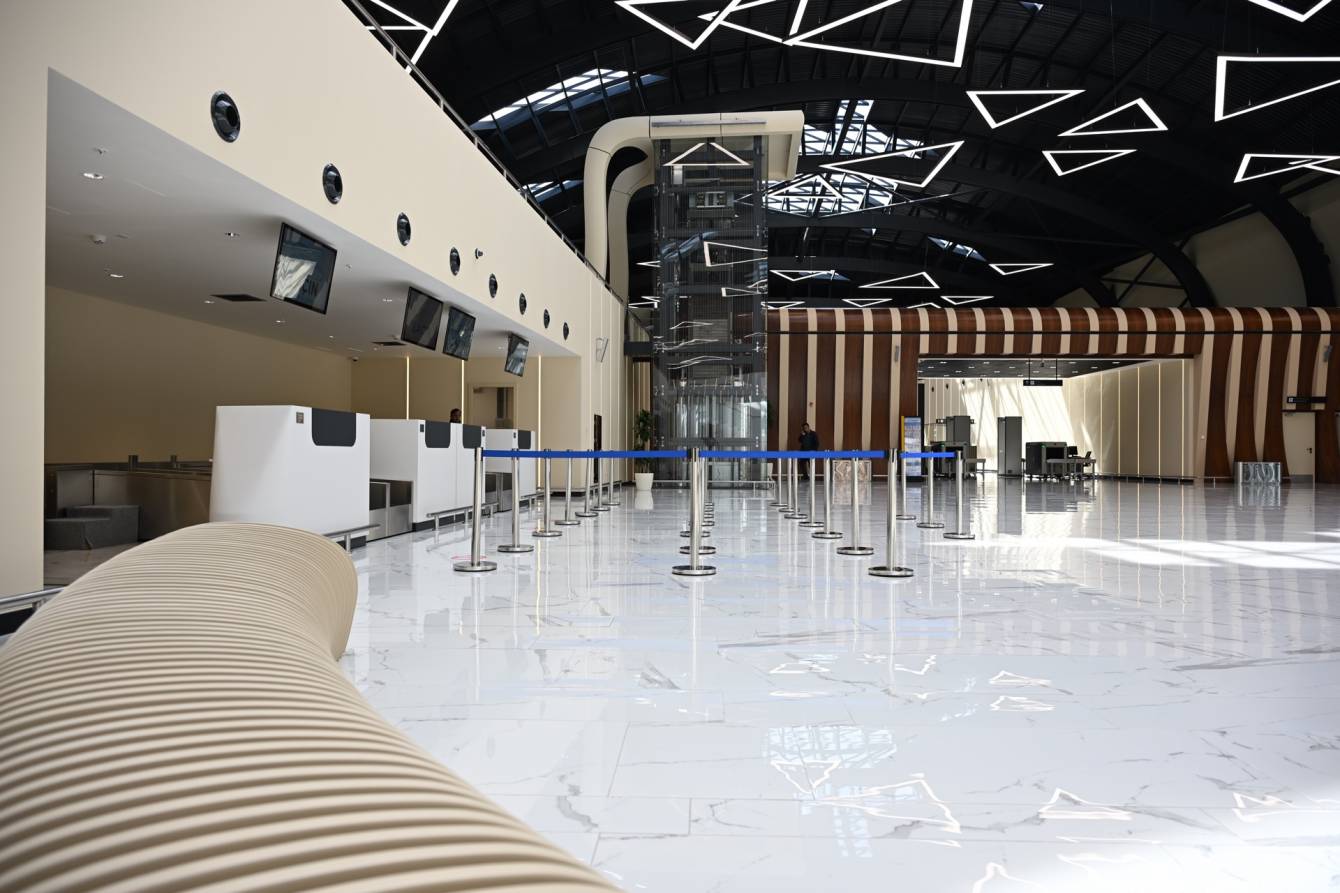 Pictures speaking thousand words about Azerbaijan's shiny new Lachin International Airport