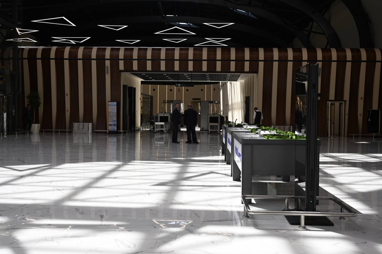 Pictures speaking thousand words about Azerbaijan's shiny new Lachin International Airport
