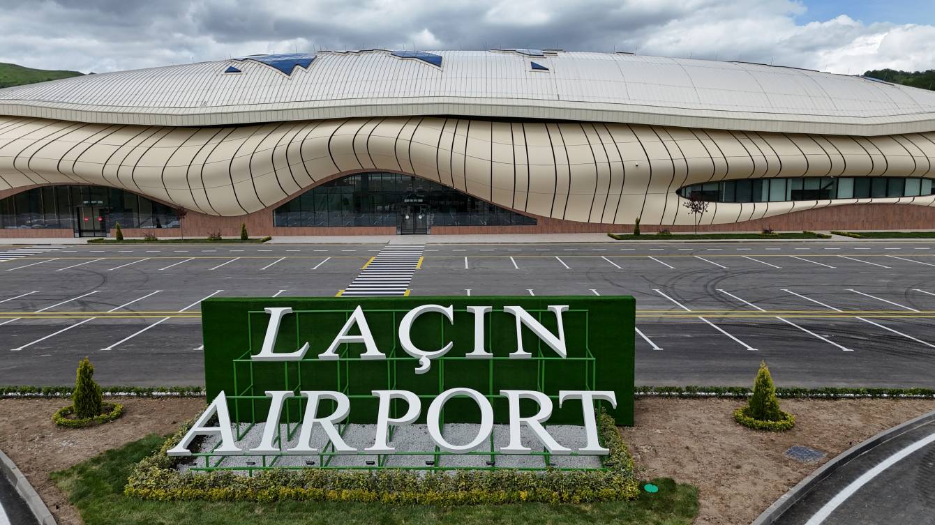 Pictures speaking thousand words about Azerbaijan's shiny new Lachin International Airport
