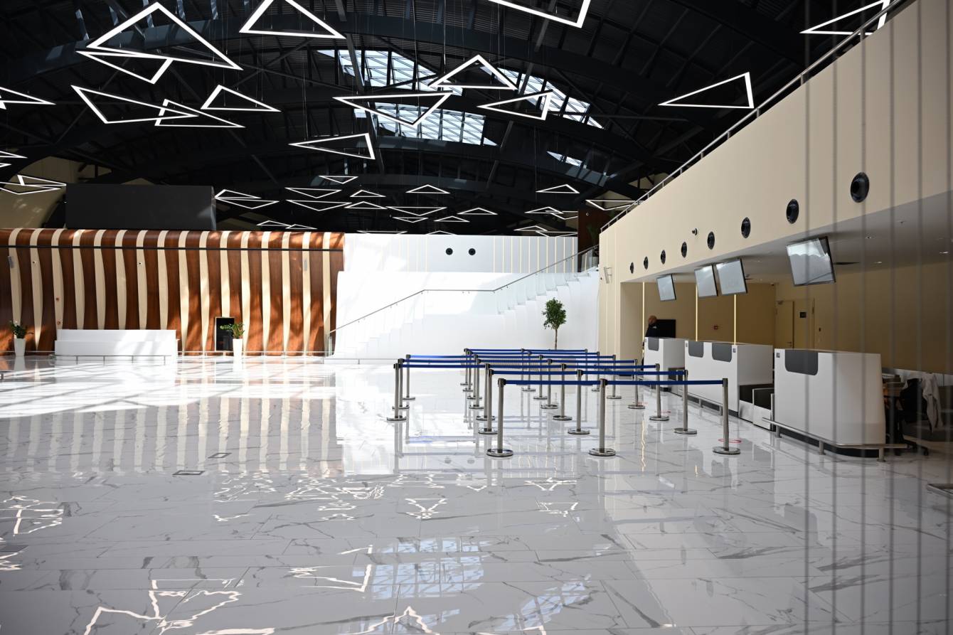 Pictures speaking thousand words about Azerbaijan's shiny new Lachin International Airport