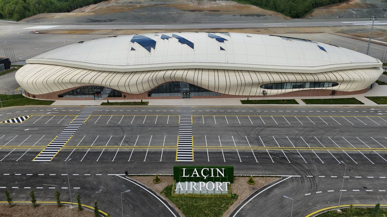 Pictures speaking thousand words about Azerbaijan's shiny new Lachin International Airport