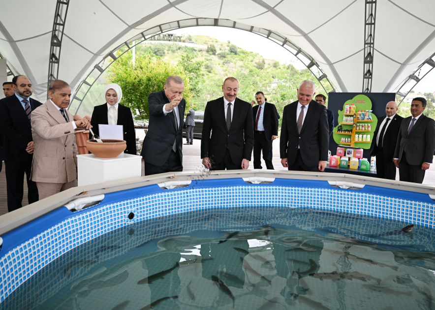 President Ilham Aliyev, President Recep Tayyip Erdoğan, PM Shehbaz Sharif visit promenade in Lachin city (PHOTO/VIDEO)