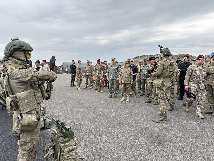 Azerbaijani Forces join Distinguished Visitors Day of Erciyes, Türkiye – 2025 (PHOTO)