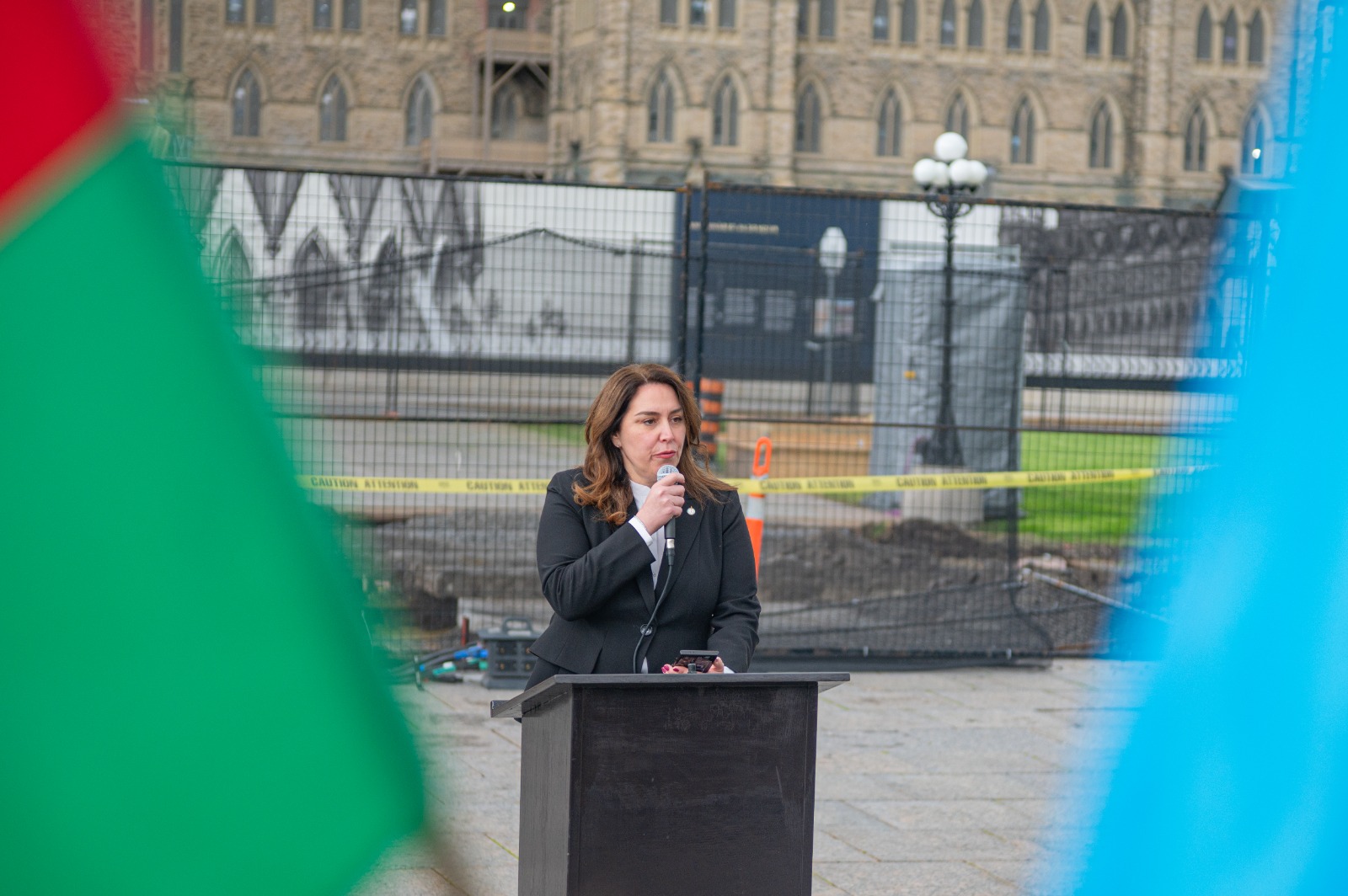 Canadian parliament raises Azerbaijani flag in honor of independence day (PHOTO)