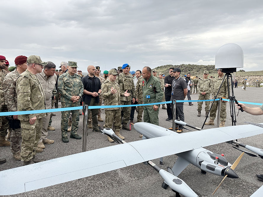 Azerbaijani Forces join Distinguished Visitors Day of Erciyes, Türkiye – 2025 (PHOTO)