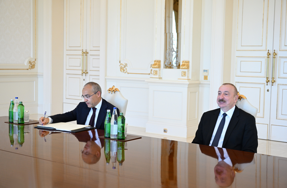 President Ilham Aliyev receives business delegation from United Arab Emirates (PHOTO/VIDEO)