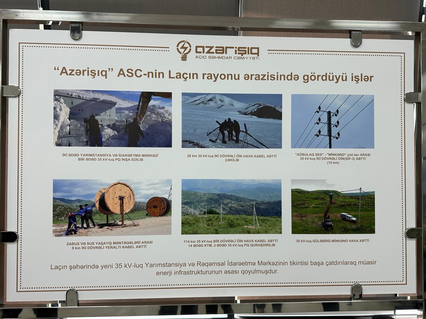 Lachin Electric Network Digital Control Center in Azerbaijan keeping no-stop power (PHOTO)