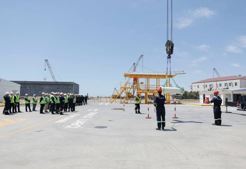 Azerbaijan's SOCAR inaugurates "Loadlifting Training Range" (PHOTO)