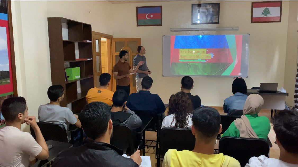 Azerbaijani house in Lebanon celebrates May 28 - Independence Day  (PHOTO)