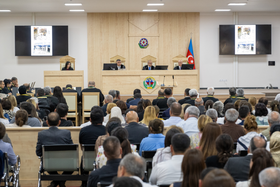 Bombing of Ganja carried out under direct control and instruction of Armenia’s political-military leadership - court declares (PHOTO)