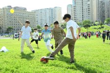 Children's festival held in Heydar Aliyev Center park (PHOTO)