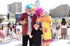 Children's festival held in Heydar Aliyev Center park (PHOTO)