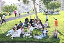 Children's festival held in Heydar Aliyev Center park (PHOTO)