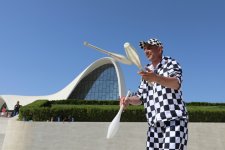 Children's festival held in Heydar Aliyev Center park (PHOTO)