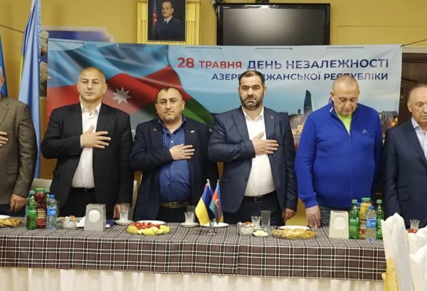 Azerbaijani diaspora celebrates Independence Day in Ukrainian Odessa (PHOTO)