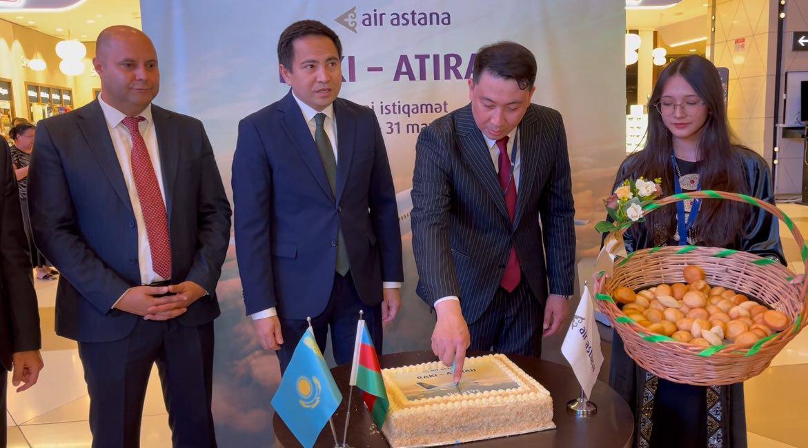 Azerbaijan marks launch of Kazakh Air Astana’s Atyrau-Baku route