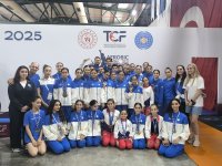 Azerbaijani gymnasts emerge victorious, adorned with medals from Istanbul, Türkiye (PHOTO)