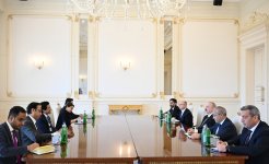 President Ilham Aliyev receives Pakistan's Minister for Petroleum (PHOTO)