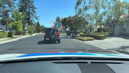 Azerbaijani diaspora holds car rally in California, US (PHOTO)
