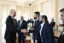 President Ilham Aliyev receives members of Azerbaijan national team, winners of minifootball World Cup (PHOTO/VIDEO)