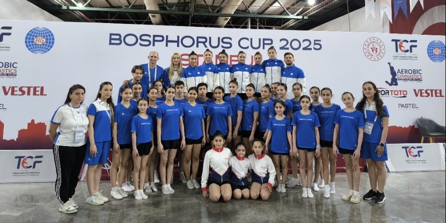 Azerbaijani gymnasts emerge victorious, adorned with medals from Istanbul, Türkiye (PHOTO)