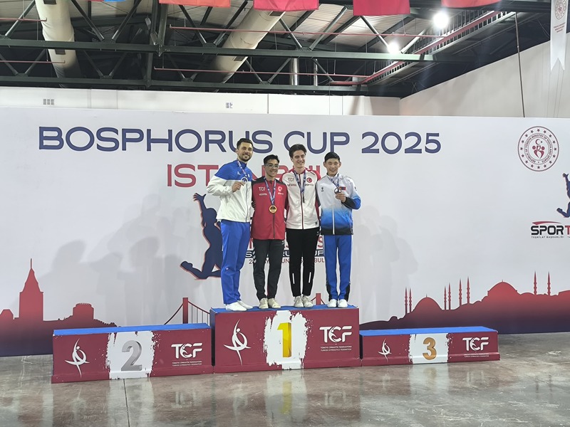 Azerbaijani gymnasts emerge victorious, adorned with medals from Istanbul, Türkiye (PHOTO)