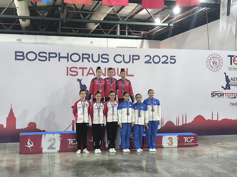 Azerbaijani gymnasts emerge victorious, adorned with medals from Istanbul, Türkiye (PHOTO)
