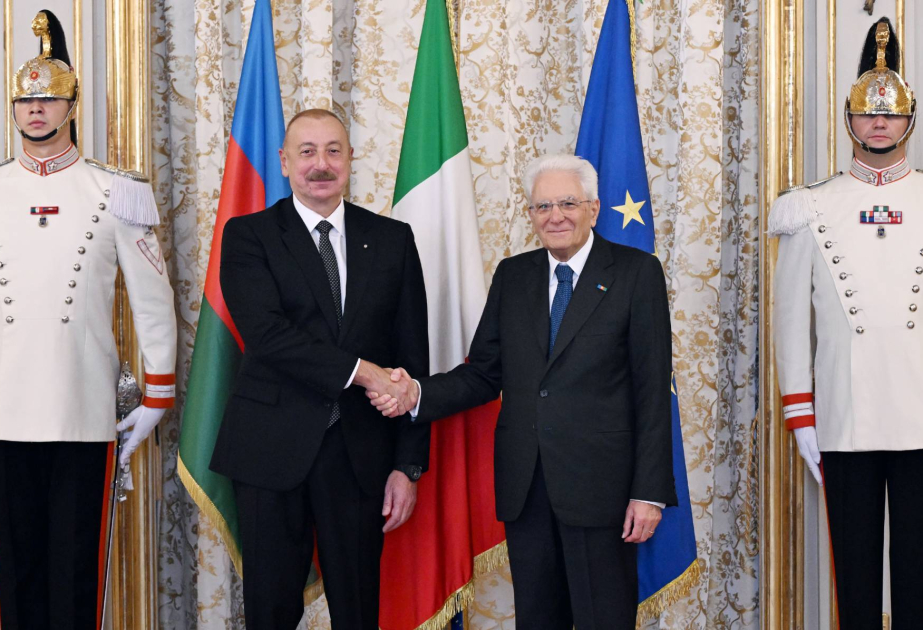 President Ilham Aliyev sends congratulatory letter to President of Italy