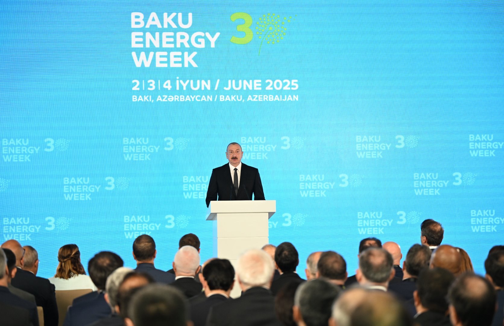 President Ilham Aliyev addresses official opening of 30th Caspian Oil and Gas Exhibition, 13th Caspian Power Exhibition, and 30th Baku Energy Forum (PHOTO/VIDEO)