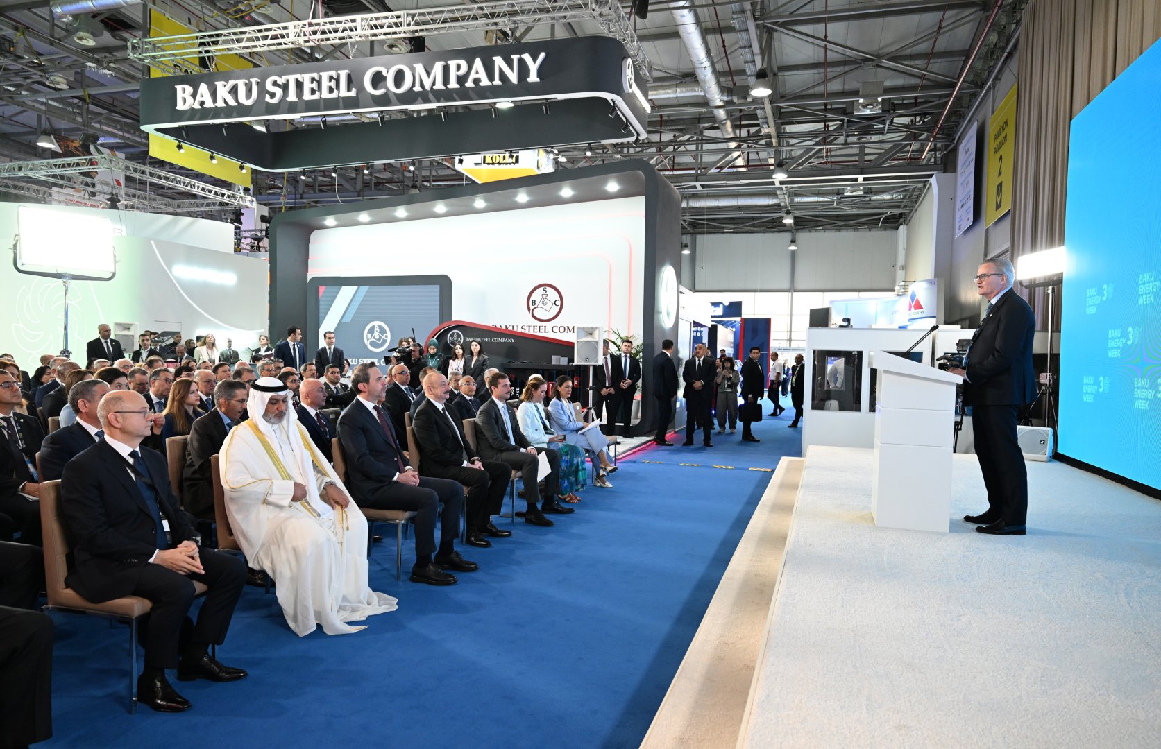 President Ilham Aliyev addresses official opening of 30th Caspian Oil and Gas Exhibition, 13th Caspian Power Exhibition, and 30th Baku Energy Forum (PHOTO/VIDEO)