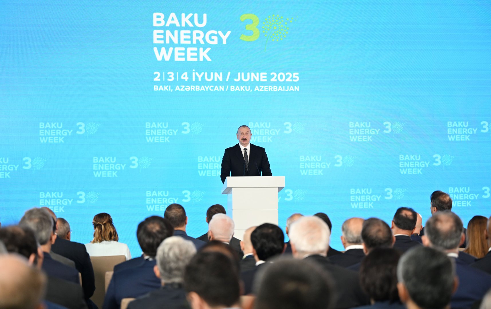 President Ilham Aliyev addresses official opening of 30th Caspian Oil and Gas Exhibition, 13th Caspian Power Exhibition, and 30th Baku Energy Forum (PHOTO/VIDEO)