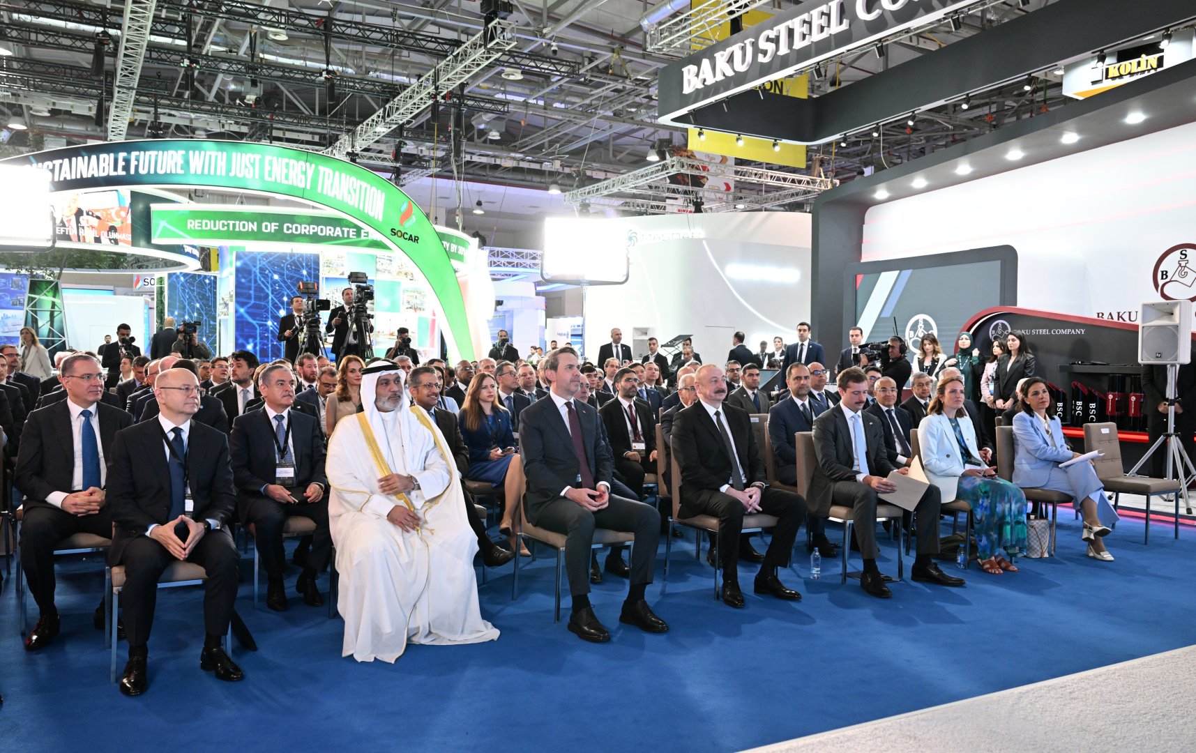 President Ilham Aliyev addresses official opening of 30th Caspian Oil and Gas Exhibition, 13th Caspian Power Exhibition, and 30th Baku Energy Forum (PHOTO/VIDEO)