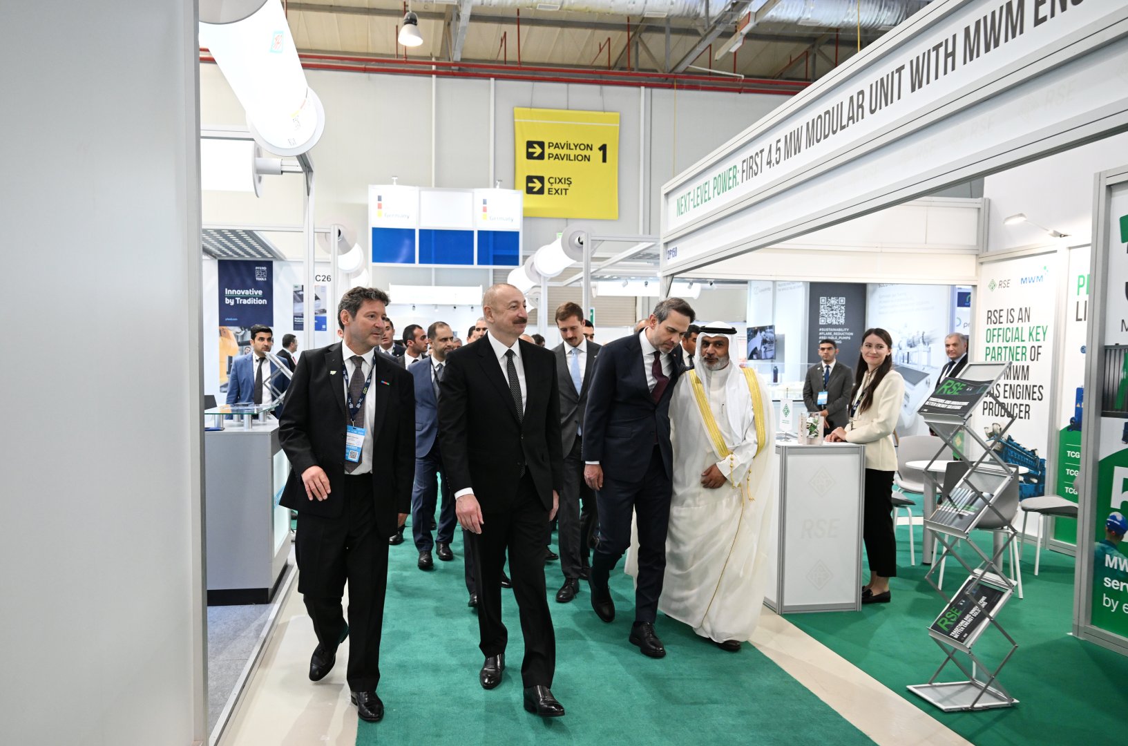 President Ilham Aliyev addresses official opening of 30th Caspian Oil and Gas Exhibition, 13th Caspian Power Exhibition, and 30th Baku Energy Forum (PHOTO/VIDEO)