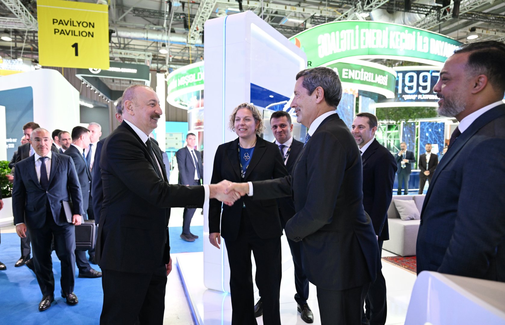 President Ilham Aliyev addresses official opening of 30th Caspian Oil and Gas Exhibition, 13th Caspian Power Exhibition, and 30th Baku Energy Forum (PHOTO/VIDEO)