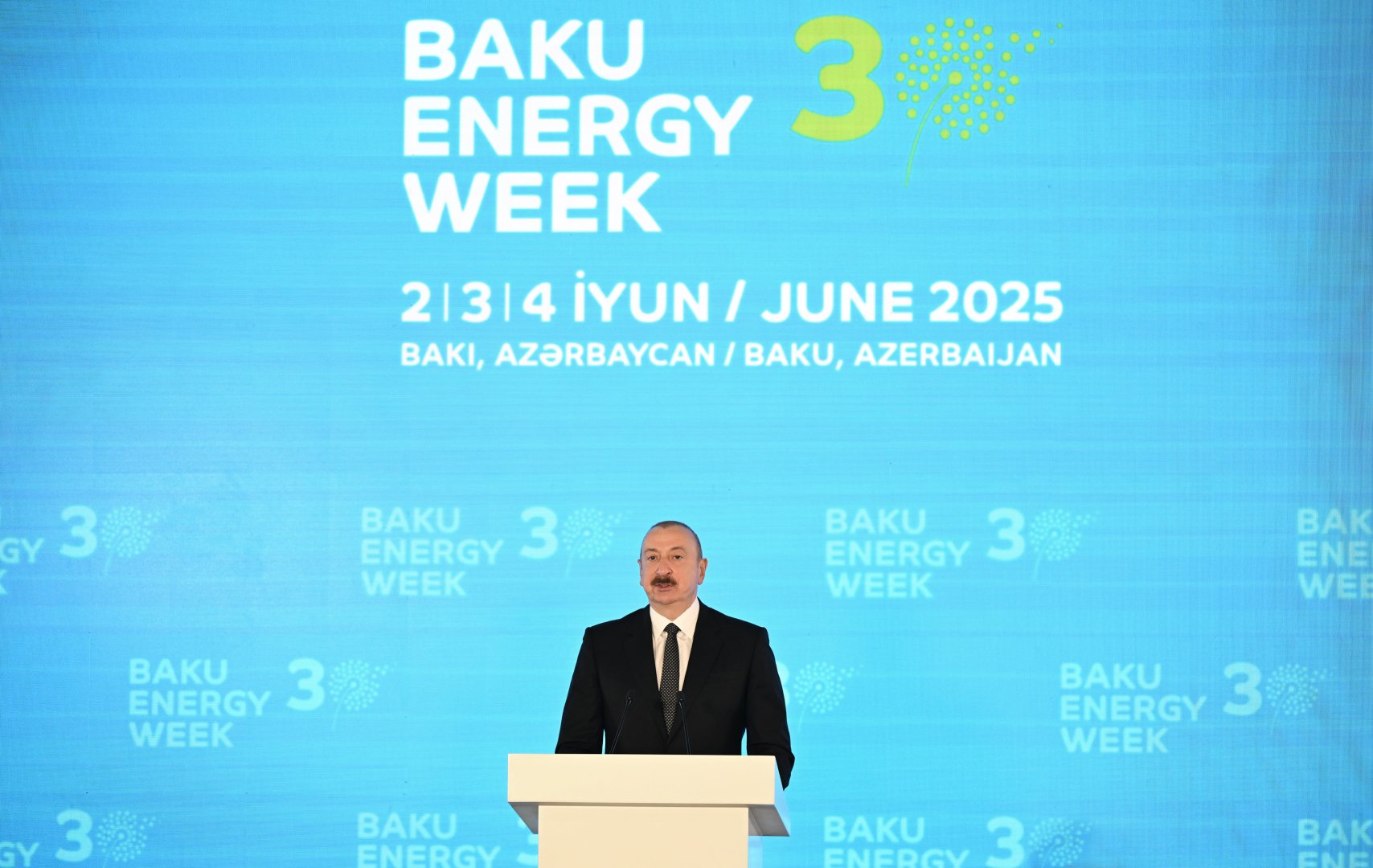 President Ilham Aliyev addresses official opening of 30th Caspian Oil and Gas Exhibition, 13th Caspian Power Exhibition, and 30th Baku Energy Forum (PHOTO/VIDEO)