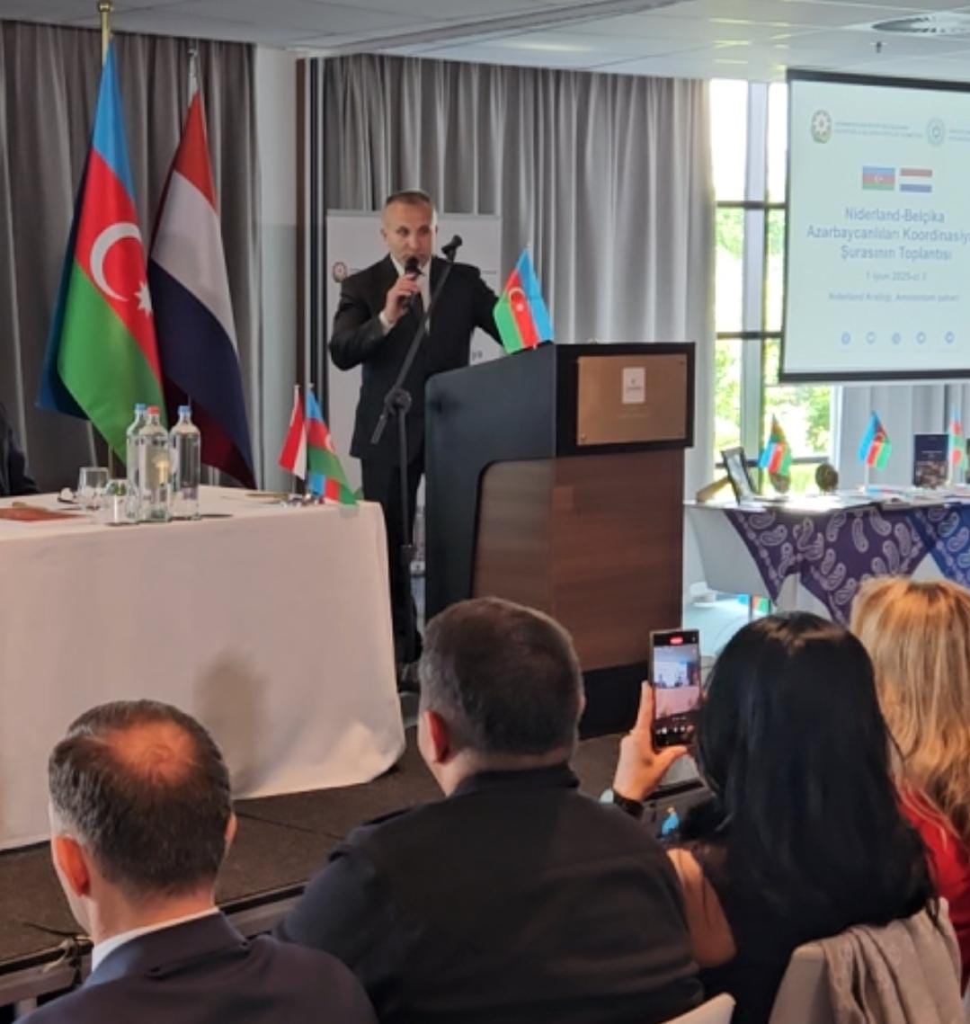 Coordination Council of Azerbaijanis in Netherlands and Belgium holds meeting (PHOTO)