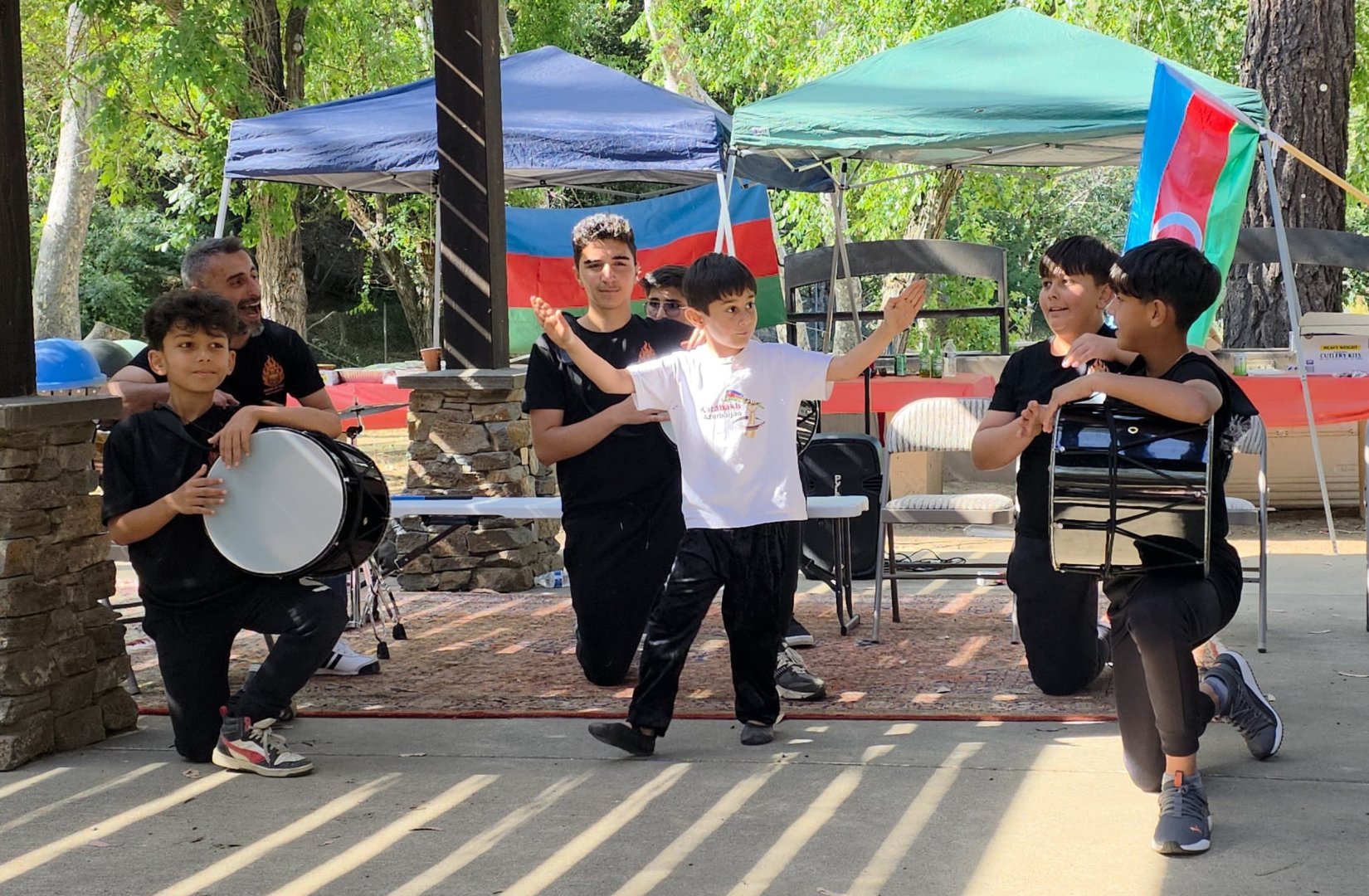 Azerbaijani diaspora holds car rally in California, US (PHOTO)