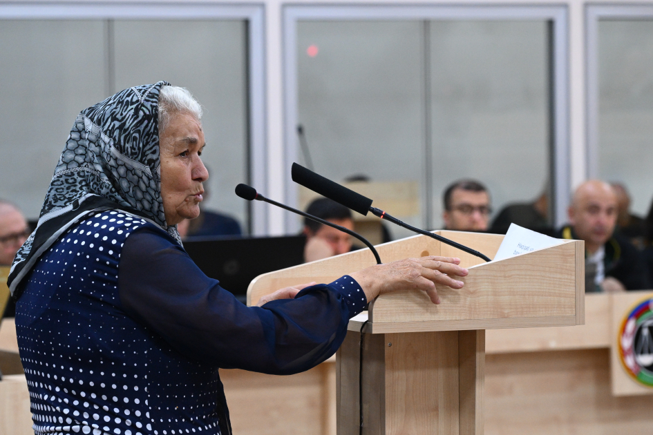 Documents detailing damage to Azerbaijani civilian infrastructure caused by Armenian armed forces during Patriotic War examined in court (PHOTO)