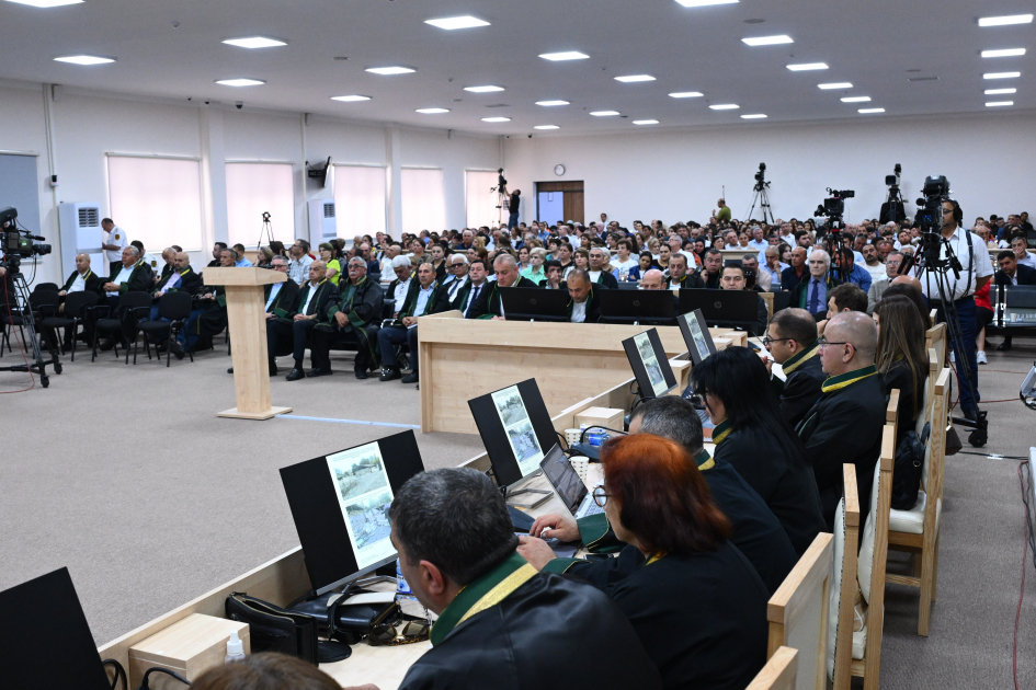 Documents detailing damage to Azerbaijani civilian infrastructure caused by Armenian armed forces during Patriotic War examined in court (PHOTO)