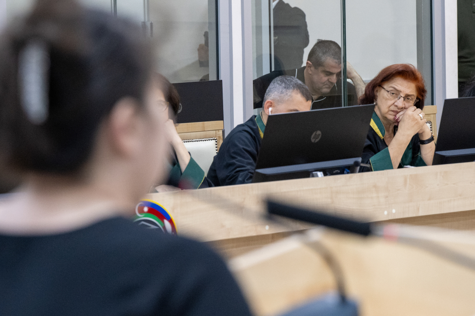 Documents detailing damage to Azerbaijani civilian infrastructure caused by Armenian armed forces during Patriotic War examined in court (PHOTO)