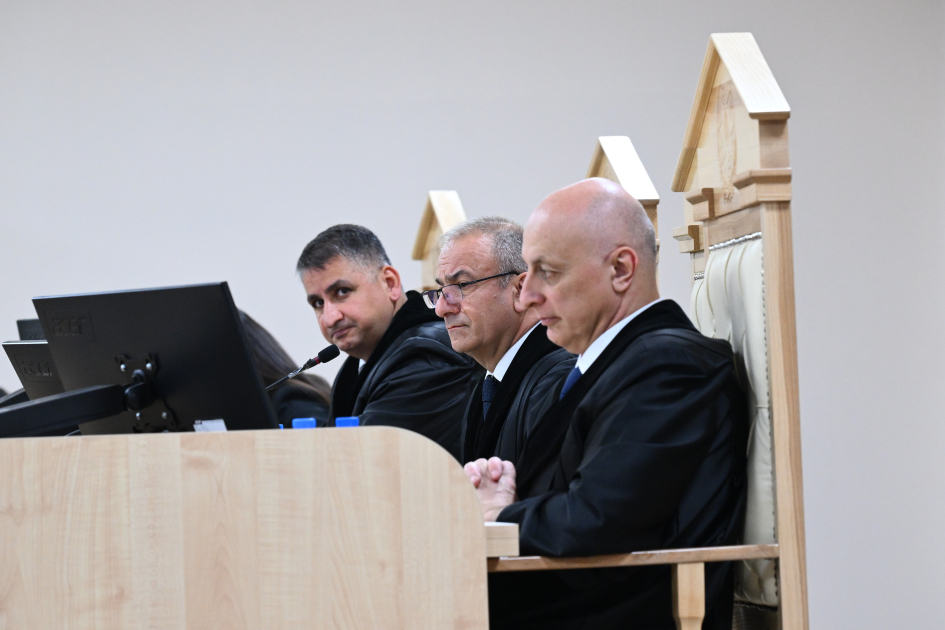 Documents detailing damage to Azerbaijani civilian infrastructure caused by Armenian armed forces during Patriotic War examined in court (PHOTO)