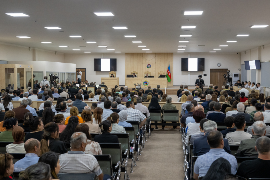 Documents detailing damage to Azerbaijani civilian infrastructure caused by Armenian armed forces during Patriotic War examined in court (PHOTO)
