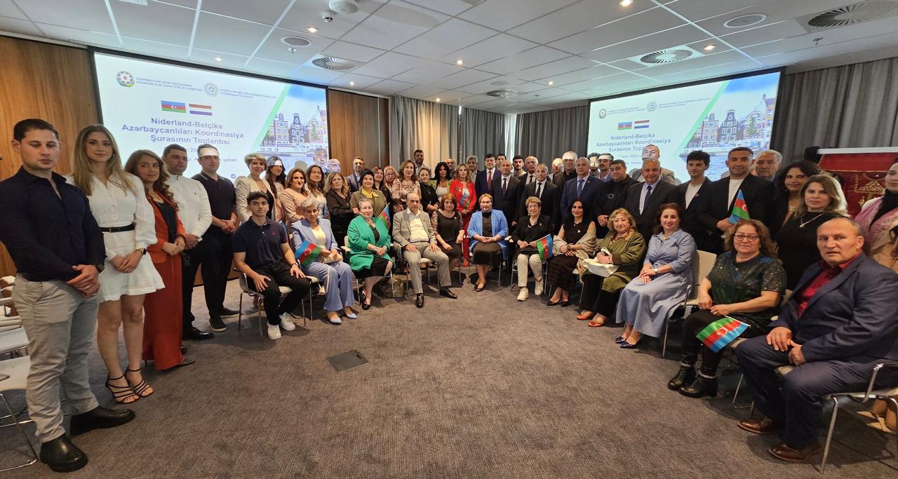 Coordination Council of Azerbaijanis in Netherlands and Belgium holds meeting (PHOTO)