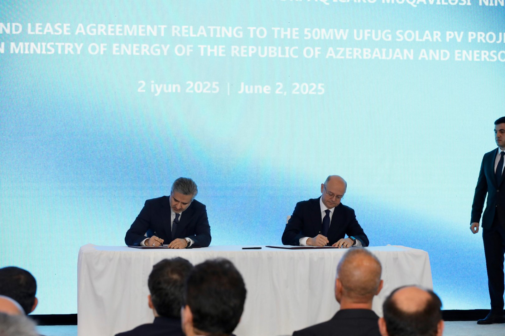 Enerso Jabrayil signs key agreements to accelerate clean energy transition (PHOTO)