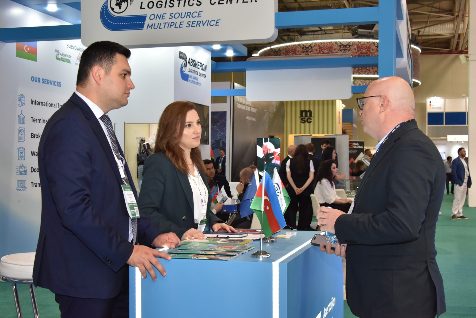 Azerbaijan showcases regional infrastructure projects at Caspian Transport Exhibition (PHOTO)